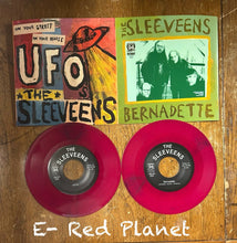 Load image into Gallery viewer, The Sleeveens "UFOs"/"Bernadette" 7" vinyl single I-94-025 2024