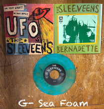 Load image into Gallery viewer, The Sleeveens "UFOs"/"Bernadette" 7" vinyl single I-94-025 2024