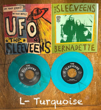 Load image into Gallery viewer, The Sleeveens "UFOs"/"Bernadette" 7" vinyl single I-94-025 2024