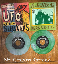 Load image into Gallery viewer, The Sleeveens "UFOs"/"Bernadette" 7" vinyl single I-94-025 2024
