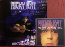 Load image into Gallery viewer, Ricky Rat "Ghosts of Isolation" LP/"She Feels Like a Good Thing" 7" vinyl bundle