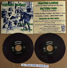 Load image into Gallery viewer, Teenage Frames &quot;Fighting Words&quot; 7&quot; vinyl record I-94-027 2024
