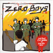 Load image into Gallery viewer, Zero Boys &quot;Don&#39;t Shoot, Can&#39;t Breathe&quot; 7&#39; vinyl single I-94-021 2023
