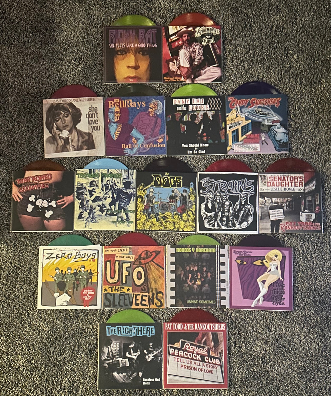 Colored vinyl bundle of the Detroit Covers series.  Choose anywhere  from 5 to all 17, must pick different titles
